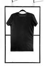Koszulka - T-shirt men black regular L (5)
