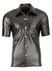 Koszulka - Fake Leather Męska Koszulka M (4)