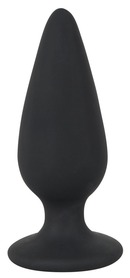 Korek analny silikonowy 8,9 cm Black Velvets