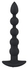 Koraliki analne silikonowe z wibracjami 21 cm Black Velvets (1)