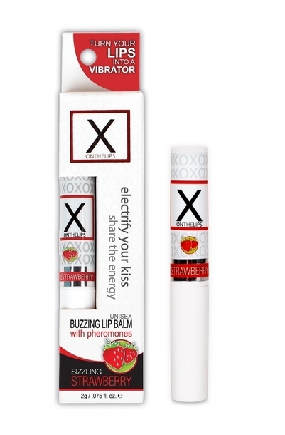 Balsam do ust - Sensuva X On The Lips Strawberry (1)