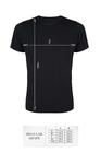 Koszulka - T-shirt men black regular S (4)