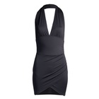 Sukienka LO86611 Monica czarna XL (2)