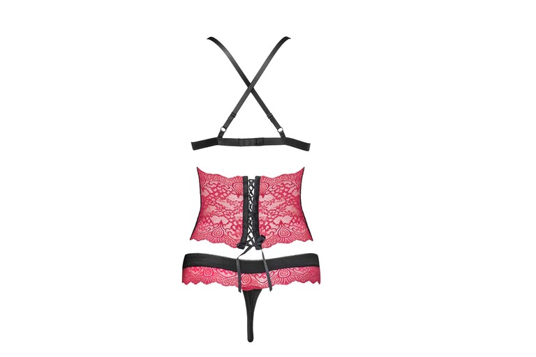 Komplet - Nerysa LC 90427 Pink Rosses Collection S/M (3)