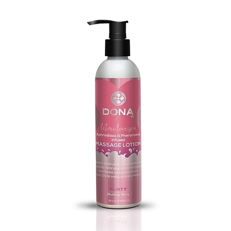 Balsam do masażu - Dona Massage Lotion Blushing Berry 250 ml (1)