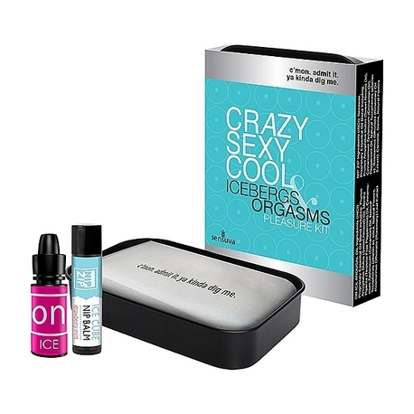Olejek i balsam stymulujący - Sensuva Crazy Sexy Pleasure Kit (1)