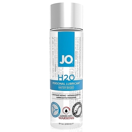 Lubrykant wodny - System JO H2O Lubricant Warming 240 ml Rozgrzewający (1)