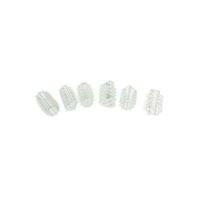 Zestaw Power Penis Sleeve, transparentne