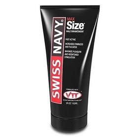 Krem wzmacniający penisa - Swiss Navy Max Size Cream 150 ml