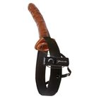 10 Inch Vibr. Hollow Strap-On (3)