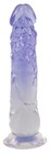 Dildo - Dildo z przyssawką 22,5 cm Crystal Clear (3)