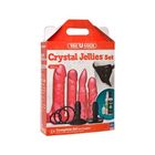 Zestaw Strap-on Vac-U-Lock - Crystal Jellies (2)