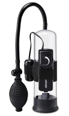 Pompka do penisa dla początkujących - Pipedream Pump Worx z wibracjami
