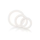 Gumowy pierścień - 3-częściowy zestaw - biały (1)