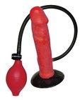 Pompowane dildo - Red Balloon (1)