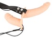 Strap-On z uprzężą wibrujacy - Duo (2)