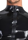 Czarna lateksowa koszula XL (2)