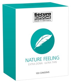 Prezerwatywy - Nature Feeling bardzo cienkie 100 szt. Secura
