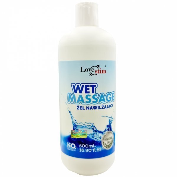 Żel Wet Massage 500ml wysokiej jakości gęsty żel 2w1