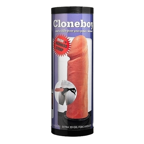 Cloneboy - Zestaw do klonowania penisa z uprzężą - Dildo & Harness Strap (1)