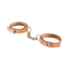 Kajdanki - Bijoux Indiscrets Maze Thin Handcuffs Brown (1)