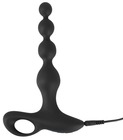 Koraliki analne z wibracjami 20 cm Black Velvet (2)