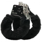 Kajdanki futerkowe - Furry cuffs, colour black (1)