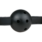 Knebel kulka - Ball Gag With PVC Ball Black (2)