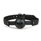 Knebel kulka - Ball Gag With PVC Ball Black (3)