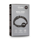 Knebel kulka - Ball Gag With PVC Ball Black (4)