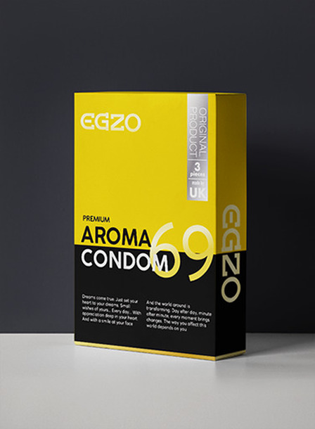 Prezerwatywy -  EGZO traditional condom AROMA 3pc (1)