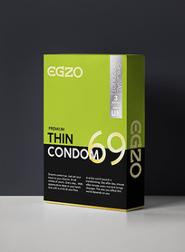 Prezerwatywy -  EGZO traditional condom THIN 3pc