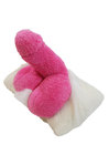 Pluszowa poduszka Penis - mini biała (2)