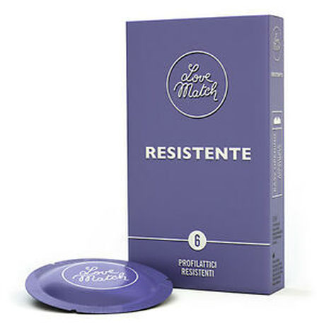 Prezerwatywy - Love Match Resistante 6 pcs pack (1)