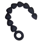 Sonda analna kulkowa - S&M Black Silicone Anal Beads (1)