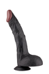 Dildo-BIGSTUFF 11INCH BLACK