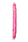 Dildo-B YOURS 14INCH DOUBLE DILDO PINK (1)