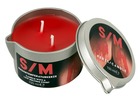 S/M Candle in a Tin red 100 g (2)