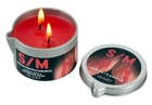 S/M Candle in a Tin red 100 g (3)