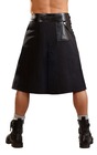 M. Imitation Leather Skirt S (6)