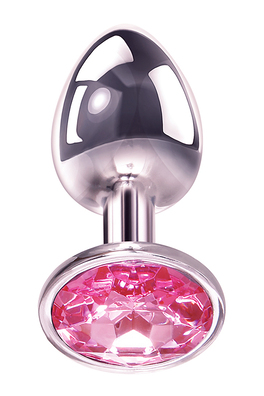 A&E PINK GEM ANAL PLUG MEDIUM