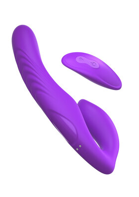Strap-On mocowany w pochwie z wibracjami- Fantasy for Her