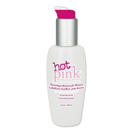 Lubrykant rozgrzewający - Pink Hot Pink Warming Lubricant 100 ml (1)