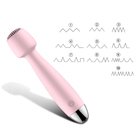 Stymulator-Silicone AV Massager USB 10 Function Pink (11)