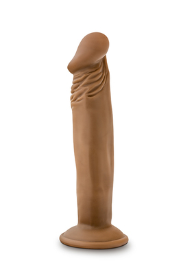 Dildo-DR. SKIN DR. SMALL 6INCH DILDO MOCHA