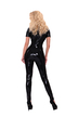 Bielizna-GP DATEX CATSUIT WITH ZIPPER ON BUST, S (2)