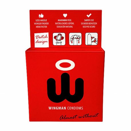 Prezerwatywy - Wingman Condoms 3 sztuki (1)