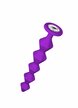 Anal bead with crystal Emotions Chummy Purple