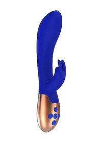Heating Rabbit Vibrator - Opulent - Blue