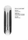 10 Speed Rechargeable Bullet - Silver (9)